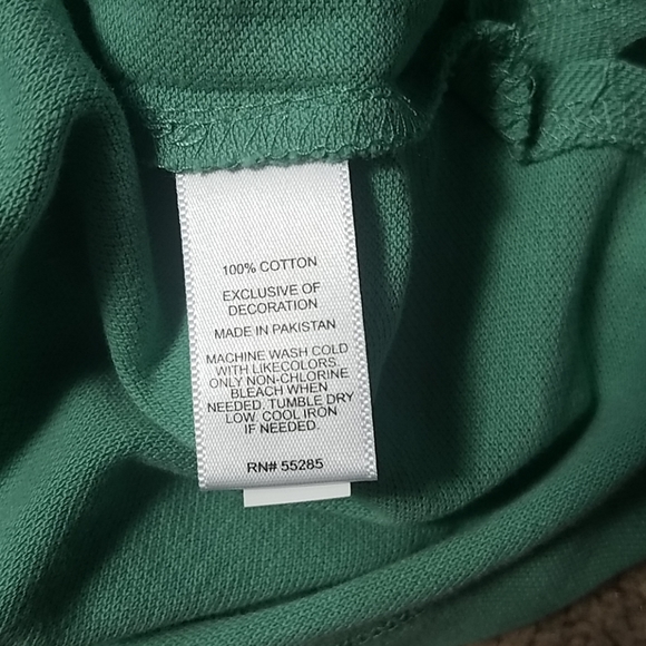 Express men's light green small lion polo … - Picture 4 of 9